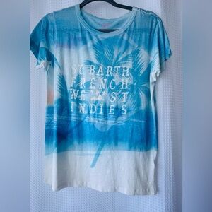 Pati de St Barth x J.Crew ladies tee